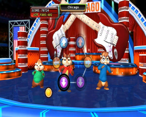 Alvin And The Chipmunks: The Squeakquel Screenshot 12 (Nintendo Wii (US Version))