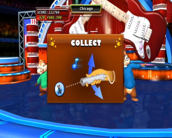 Alvin And The Chipmunks: The Squeakquel Screenshot 17 (Nintendo Wii (US Version))