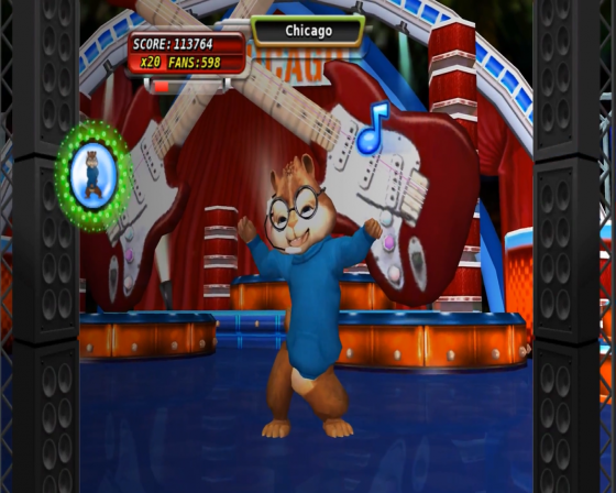 Alvin And The Chipmunks: The Squeakquel Screenshot 18 (Nintendo Wii (US Version))