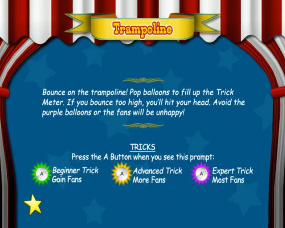 Go Play Circus Star Screenshot 18 (Nintendo Wii (US Version))