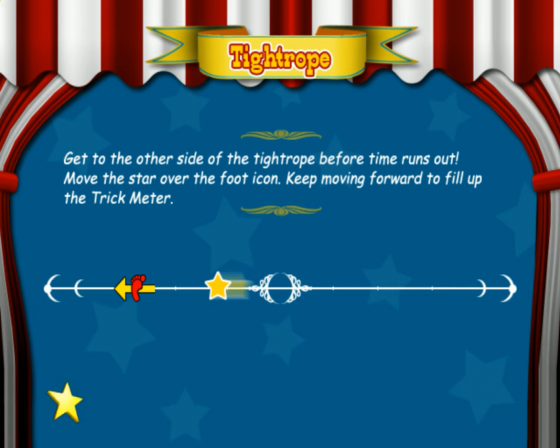 Go Play Circus Star Screenshot 33 (Nintendo Wii (US Version))