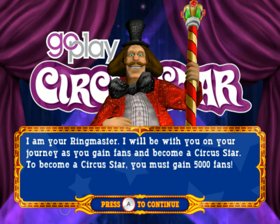 Go Play Circus Star Screenshot 40 (Nintendo Wii (US Version))