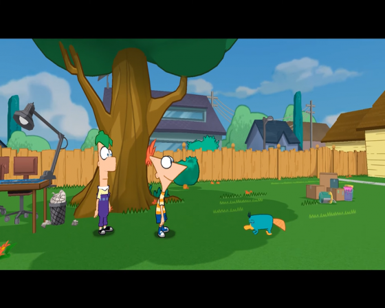 Phineas And Ferb: Quest For Cool Stuff Screenshot 12 (Nintendo Wii (US Version))