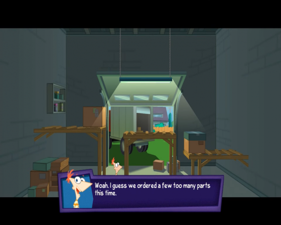 Phineas And Ferb: Quest For Cool Stuff Screenshot 16 (Nintendo Wii (US Version))