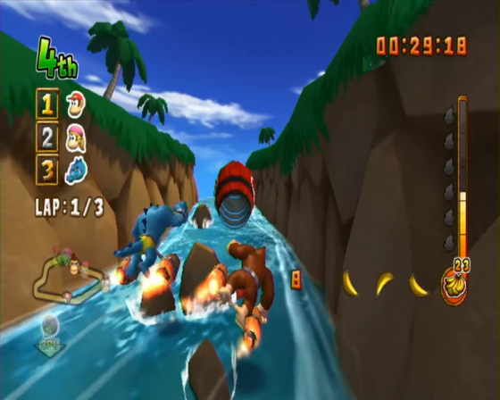 Donkey Kong: Jet Race Screenshot 15 (Nintendo Wii (EU Version))