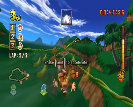 Donkey Kong: Jet Race Screenshot 17 (Nintendo Wii (EU Version))