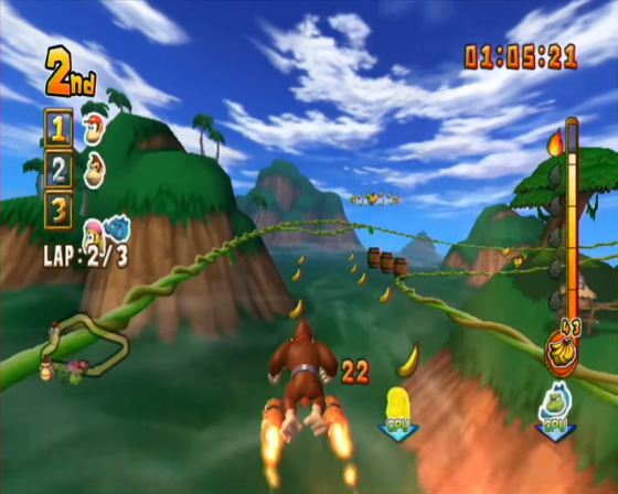 Donkey Kong: Jet Race Screenshot 21 (Nintendo Wii (EU Version))