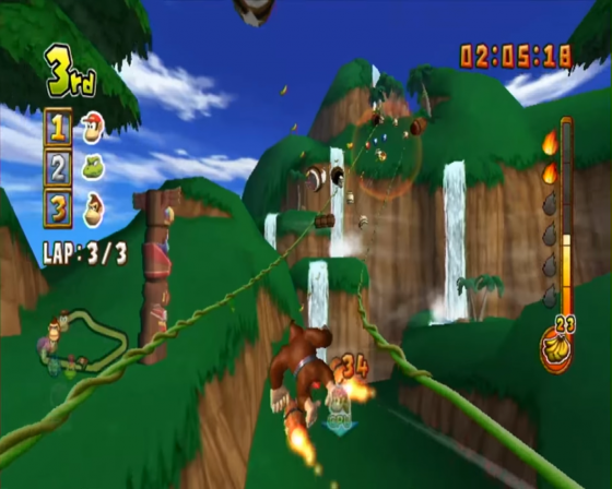 Donkey Kong: Jet Race Screenshot 27 (Nintendo Wii (EU Version))