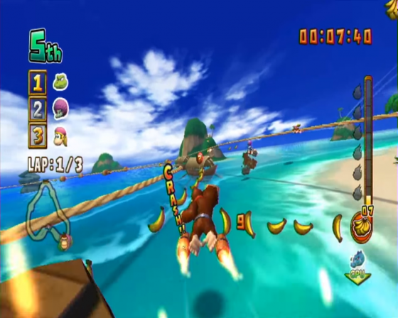 Donkey Kong: Jet Race Screenshot 36 (Nintendo Wii (EU Version))