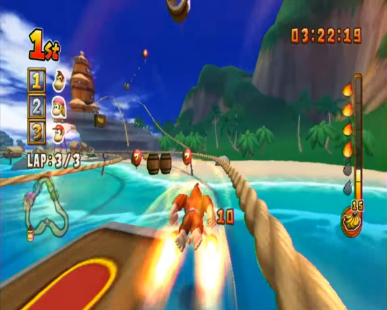 Donkey Kong: Jet Race Screenshot 55 (Nintendo Wii (EU Version))