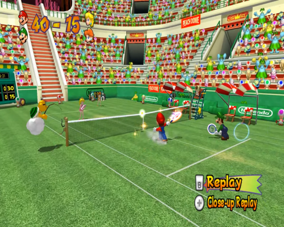 Mario Power Tennis Screenshot 8 (Nintendo Wii (US Version))