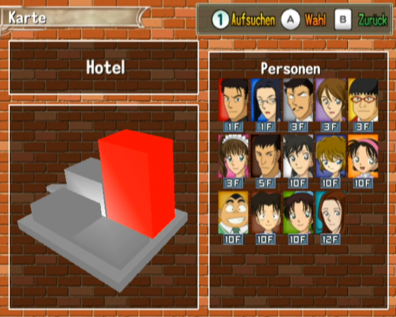 Detective Conan: Die Mirapolis Ermittlung Screenshot 10 (Nintendo Wii (EU Version))