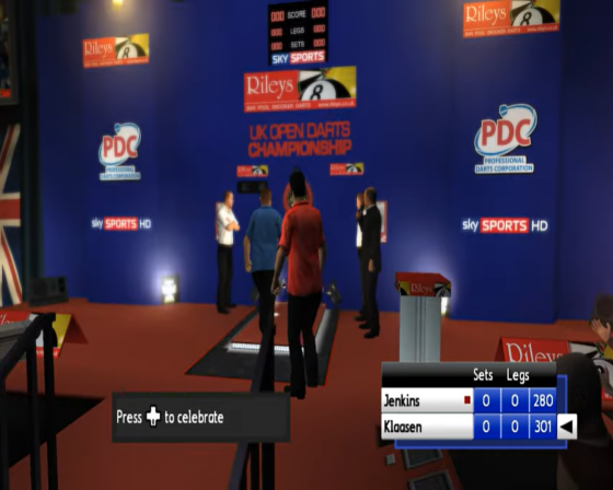 PDC World Championship Darts Pro Tour Screenshot 11 (Nintendo Wii (EU Version))