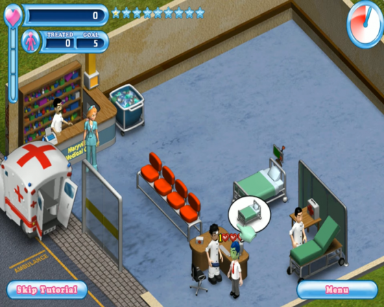 Hysteria Hospital: Emergency Ward Screenshot 9 (Nintendo Wii (US Version))