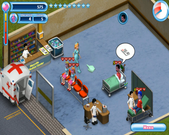 Hysteria Hospital: Emergency Ward Screenshot 18 (Nintendo Wii (EU Version))