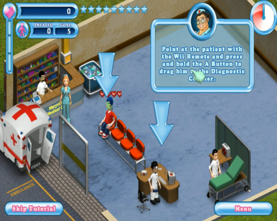 Hysteria Hospital: Emergency Ward Screenshot 21 (Nintendo Wii (EU Version))