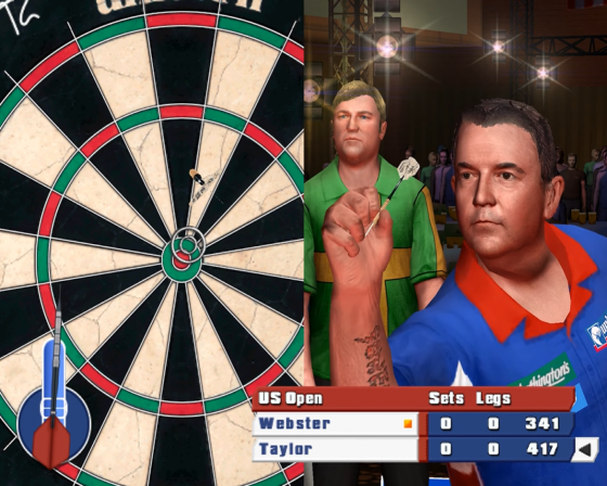 PDC World Championship Darts 2008 Screenshot 6 (Nintendo Wii (EU Version))