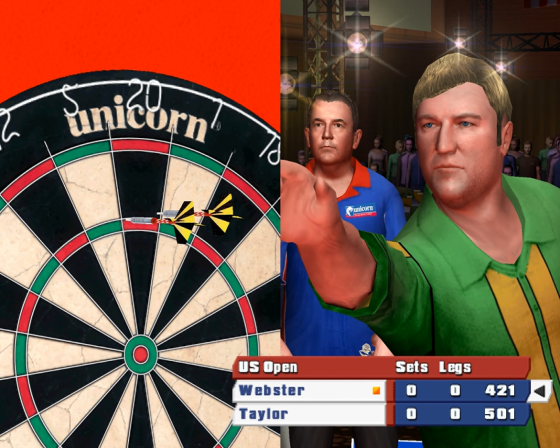 PDC World Championship Darts 2008 Screenshot 11 (Nintendo Wii (EU Version))