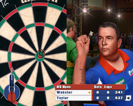 PDC World Championship Darts 2008 Screenshot 19 (Nintendo Wii (EU Version))