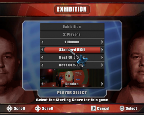 PDC World Championship Darts 2008 Screenshot 21 (Nintendo Wii (EU Version))