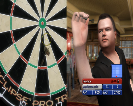 PDC World Championship Darts 2009 Screenshot 6 (Nintendo Wii (EU Version))