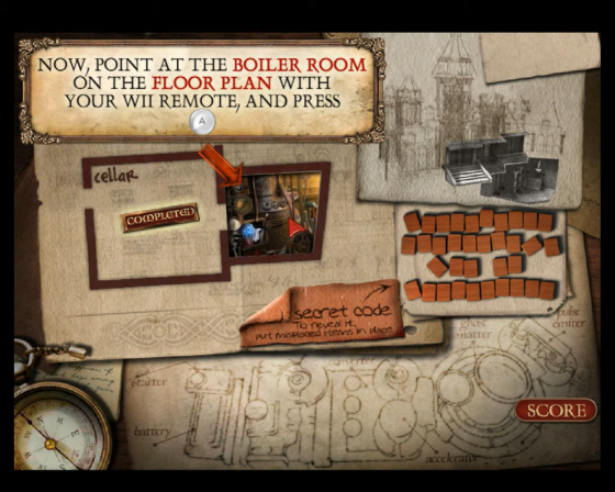 Mortimer Beckett And The Secrets Of Spooky Manor Screenshot 12 (Nintendo Wii (US Version))