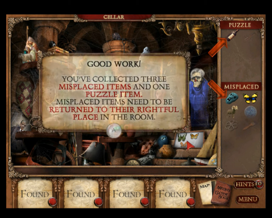 Mortimer Beckett And The Secrets Of Spooky Manor Screenshot 23 (Nintendo Wii (US Version))