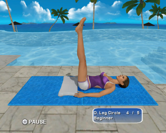 Daisy Fuentes Pilates Screenshot 8 (Nintendo Wii (US Version))