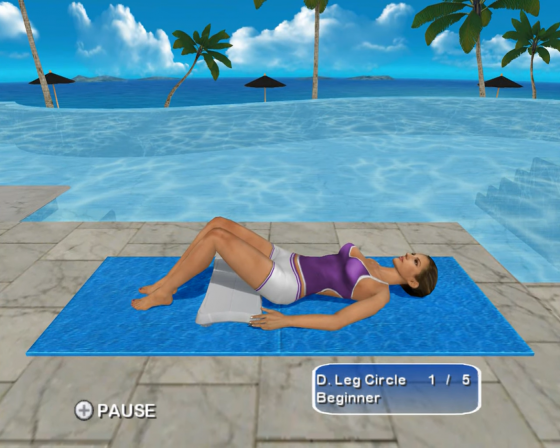 Daisy Fuentes Pilates Screenshot 18 (Nintendo Wii (US Version))