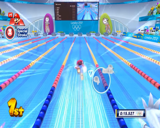 Mario & Sonic At The London 2012 Olympic Games Screenshot 5 (Nintendo Wii (EU Version))