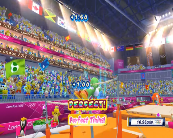 Mario & Sonic At The London 2012 Olympic Games Screenshot 17 (Nintendo Wii (EU Version))