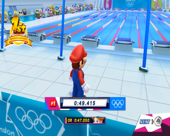 Mario & Sonic At The London 2012 Olympic Games Screenshot 32 (Nintendo Wii (EU Version))