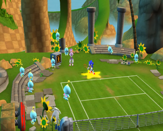 Sega Superstars Tennis Screenshot 20 (Nintendo Wii (EU Version))