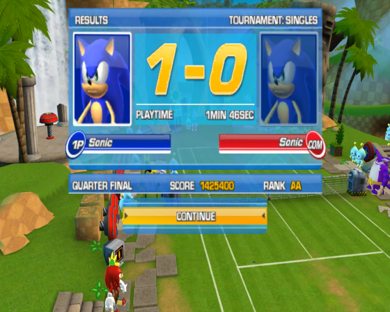 Sega Superstars Tennis Screenshot 21 (Nintendo Wii (EU Version))