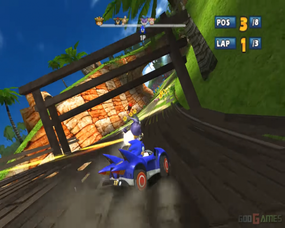 Sonic & Sega All-Stars Racing Screenshot 9 (Nintendo Wii (EU Version))