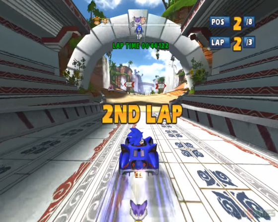 Sonic & Sega All-Stars Racing Screenshot 11 (Nintendo Wii (US Version))