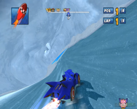 Sonic & Sega All-Stars Racing Screenshot 33 (Nintendo Wii (US Version))