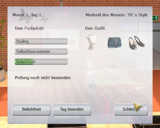 Germany's Next Top Model 2009 Screenshot 17 (Nintendo Wii (EU Version))