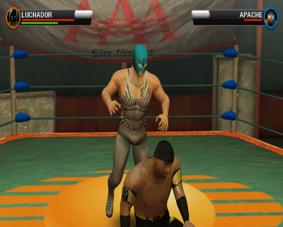 Lucha Libre AAA Heroes del Ring Screenshot 5 (Nintendo Wii (US Version))