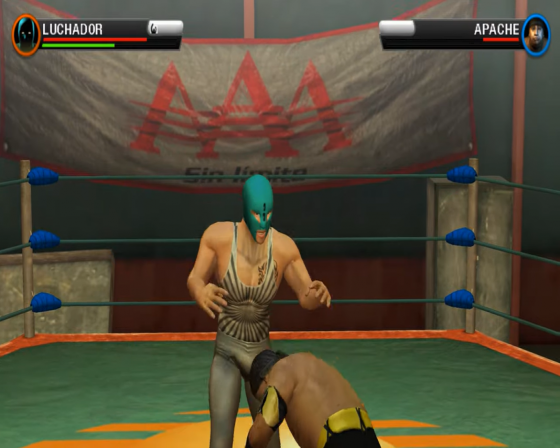 Lucha Libre AAA Heroes del Ring Screenshot 6 (Nintendo Wii (US Version))