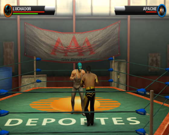 Lucha Libre AAA Heroes del Ring Screenshot 7 (Nintendo Wii (US Version))