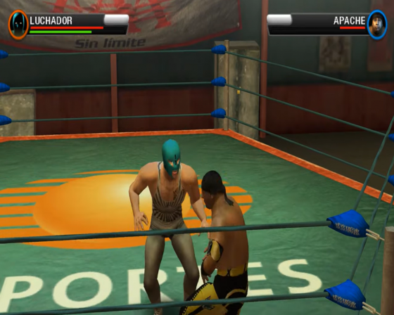 Lucha Libre AAA Heroes del Ring Screenshot 8 (Nintendo Wii (US Version))