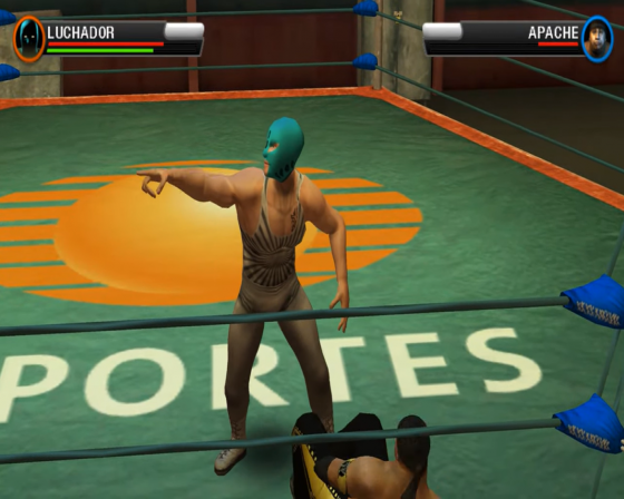 Lucha Libre AAA Heroes del Ring Screenshot 9 (Nintendo Wii (US Version))