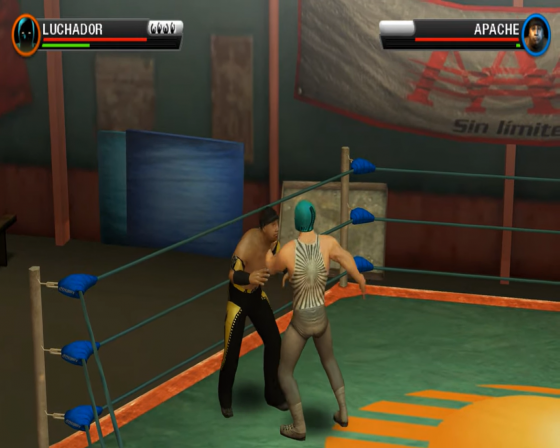 Lucha Libre AAA Heroes del Ring Screenshot 12 (Nintendo Wii (US Version))