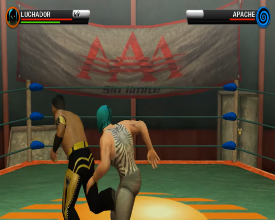 Lucha Libre AAA Heroes del Ring Screenshot 17 (Nintendo Wii (US Version))