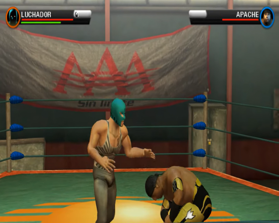 Lucha Libre AAA Heroes del Ring Screenshot 18 (Nintendo Wii (US Version))