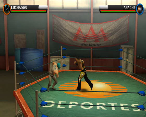 Lucha Libre AAA Heroes del Ring Screenshot 22 (Nintendo Wii (US Version))