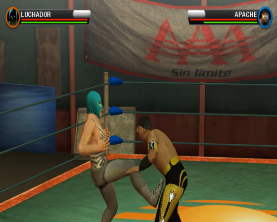 Lucha Libre AAA Heroes del Ring Screenshot 23 (Nintendo Wii (US Version))