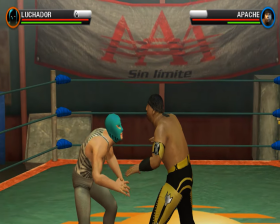 Lucha Libre AAA Heroes del Ring Screenshot 24 (Nintendo Wii (US Version))