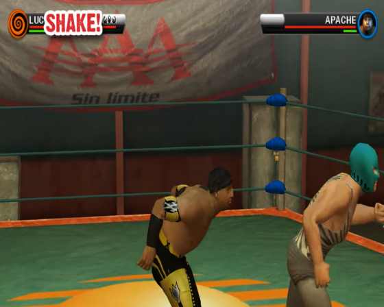 Lucha Libre AAA Heroes del Ring Screenshot 27 (Nintendo Wii (US Version))